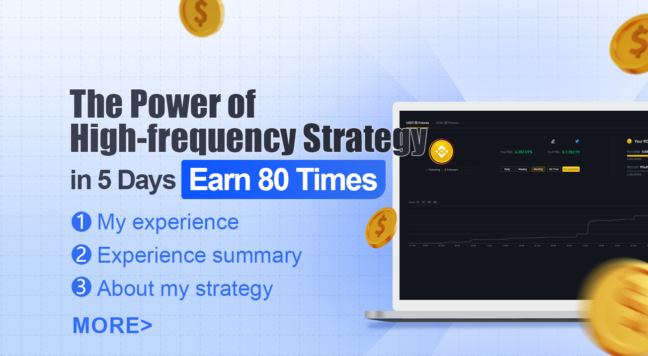 Earn 80 Times in 5 Days, the Power of High-frequency Strategy